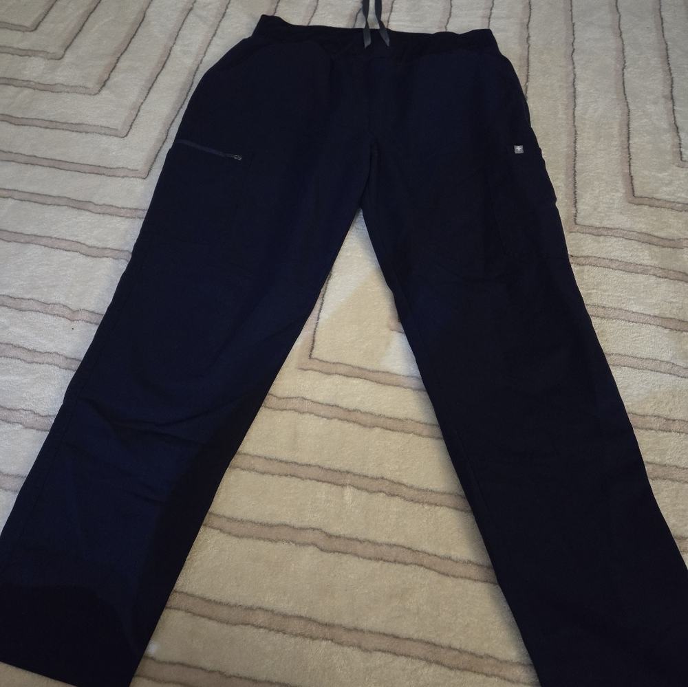 FIGS navy blue scrub bottoms